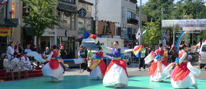 Stadtteilfest in Itaewon